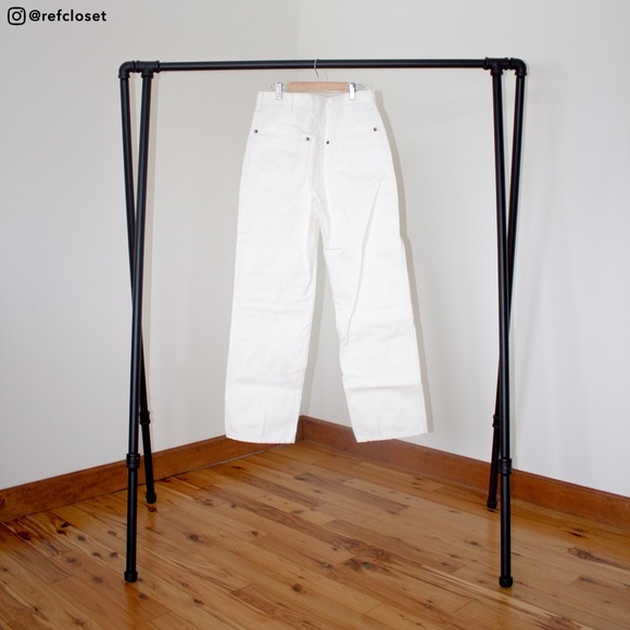 Reformation Cowboy High Rise Straight Jeans (Vintage White) - Picture 3 of 4